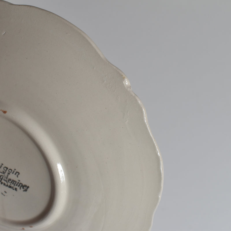 Vintage Cup & Saucer Digoin & Sarreguemines Arromanches 9210 B