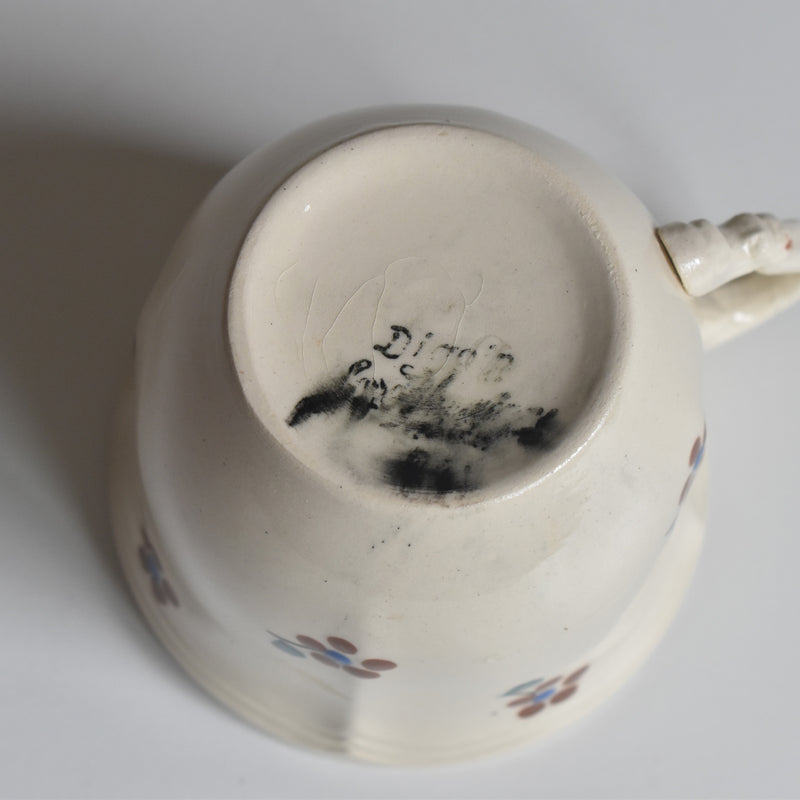 Vintage Cup & Saucer Digoin & Sarreguemines Arromanches 9210 C