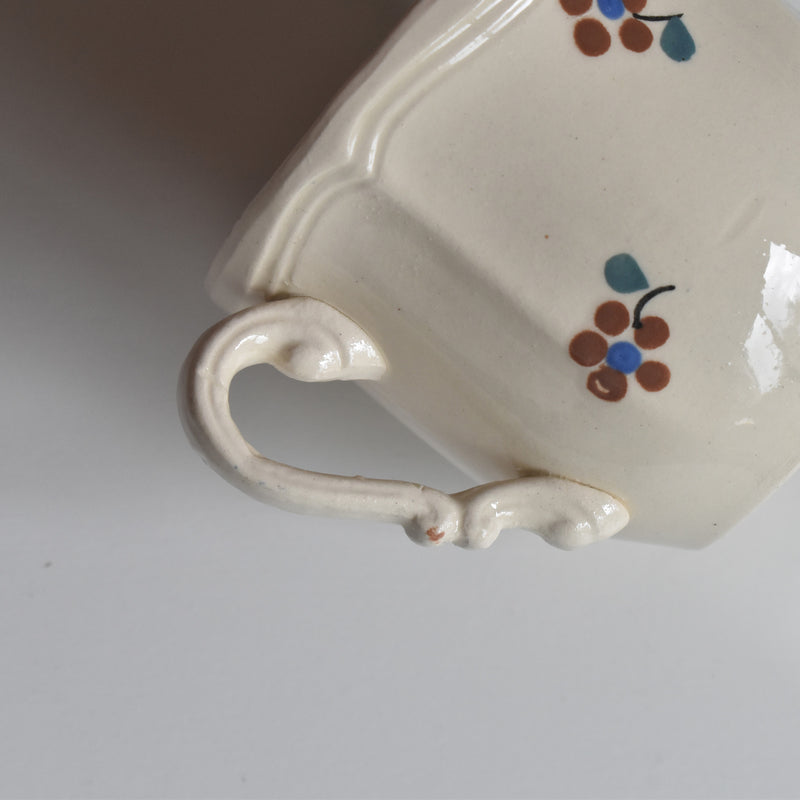 Vintage Cup & Saucer Digoin & Sarreguemines Arromanches 9210 C