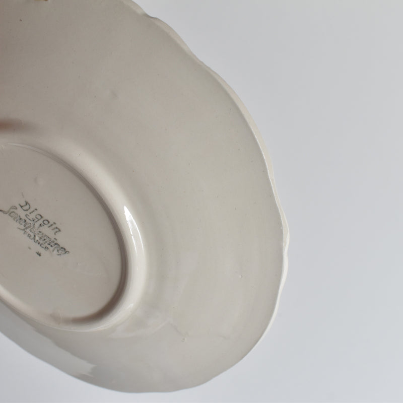 Vintage Cup & Saucer Digoin & Sarreguemines Arromanches 9210 C