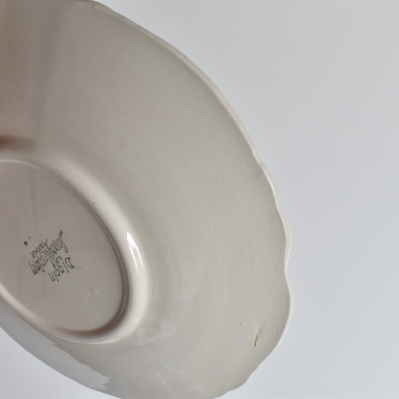 Vintage Cup & Saucer Digoin & Sarreguemines Arromanches 9210 C