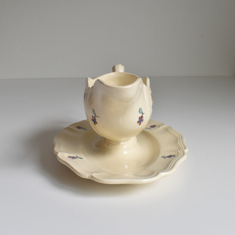 Vintage Sauce Boat Digoin & Sarreguemines Arromanches 9210