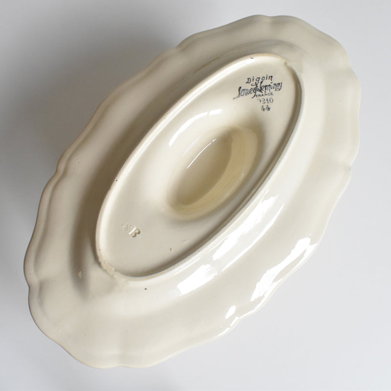 Vintage Sauce Boat Digoin & Sarreguemines Arromanches 9210