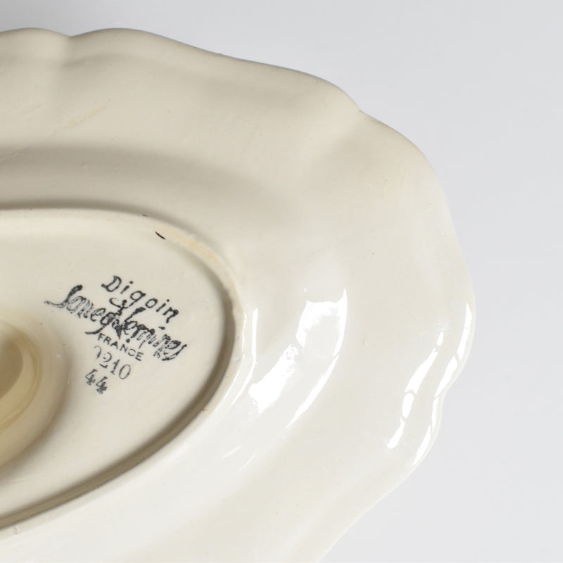 Vintage Sauce Boat Digoin & Sarreguemines Arromanches 9210