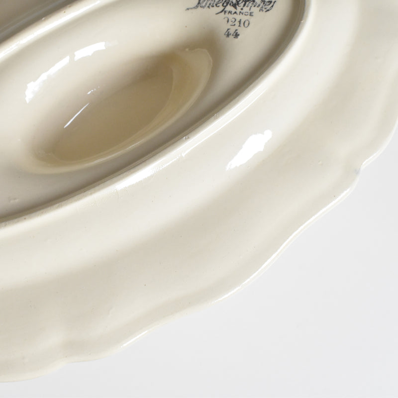 Vintage Sauce Boat Digoin & Sarreguemines Arromanches 9210