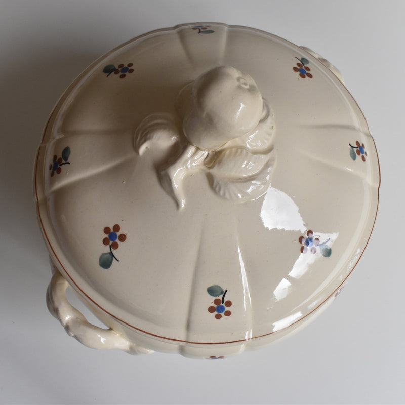 Vintage Soup Tureen Digoin & Sarreguemines Arromanches 9210