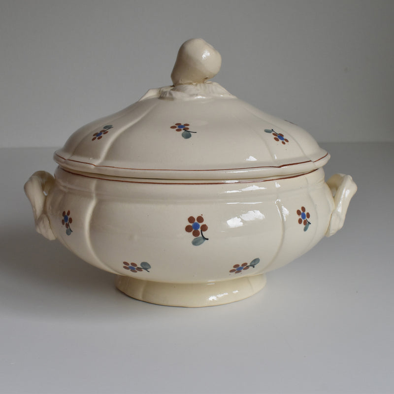 Vintage Soup Tureen Digoin & Sarreguemines Arromanches 9210