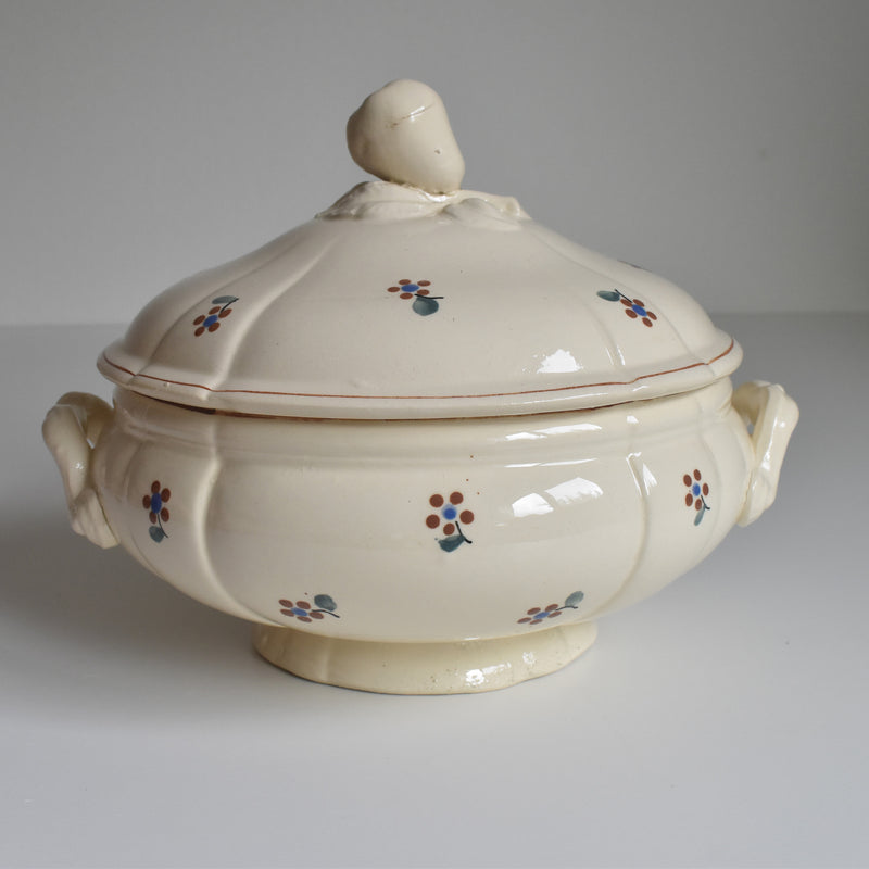 Vintage Soup Tureen Digoin & Sarreguemines Arromanches 9210