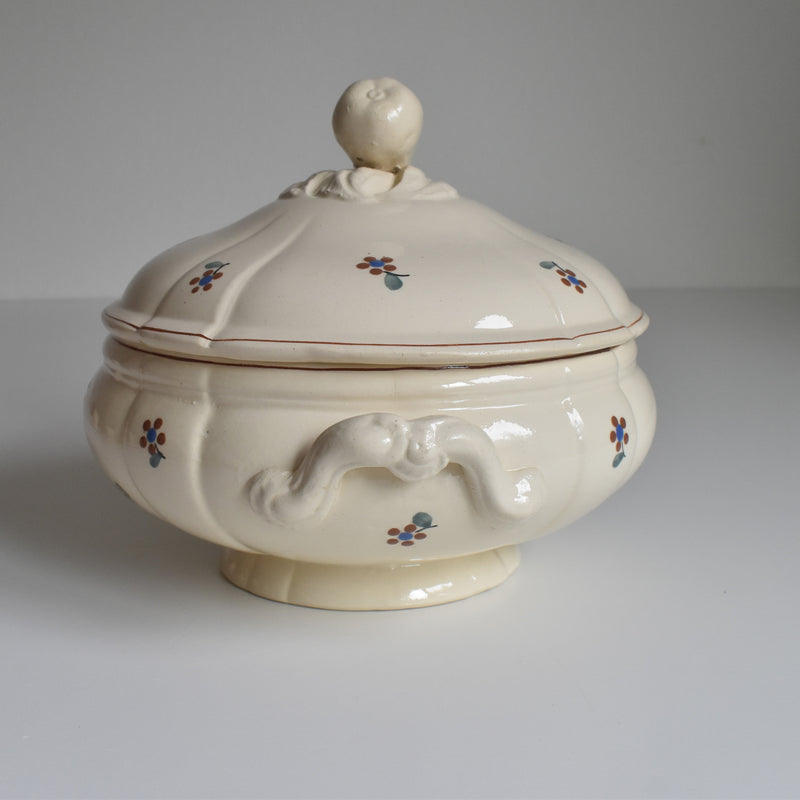 Vintage Soup Tureen Digoin & Sarreguemines Arromanches 9210