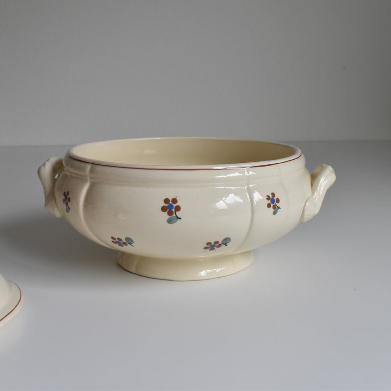 Vintage Soup Tureen Digoin & Sarreguemines Arromanches 9210