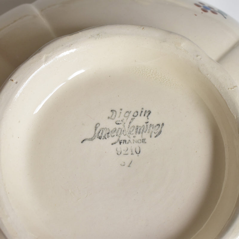 Vintage Soup Tureen Digoin & Sarreguemines Arromanches 9210