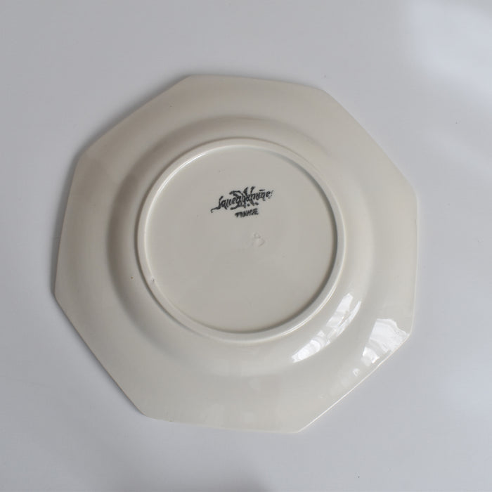 ヴィンテージデザートプレート　オクトゴナル　3枚セット