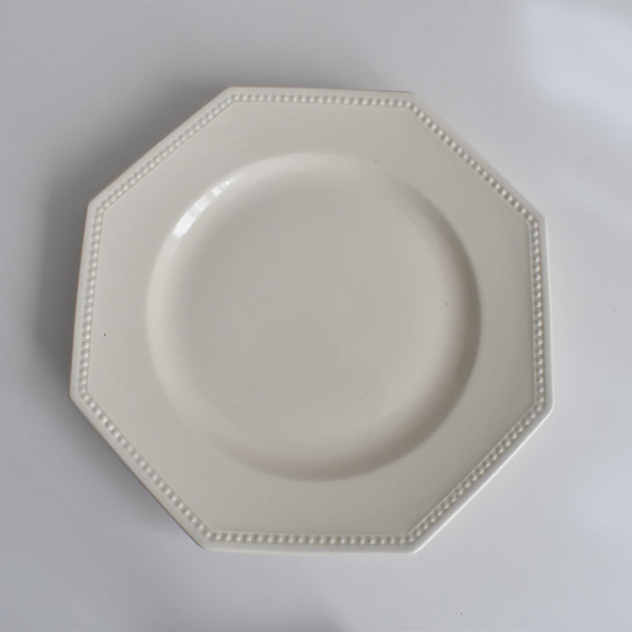 ヴィンテージデザートプレート　オクトゴナル　3枚セット