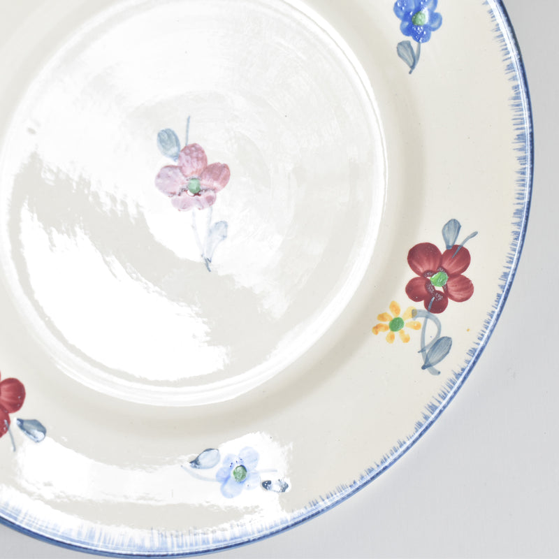 Vintage Dessert Plate, Digoin & Sarreguemines Mary-Lou, 18cm B