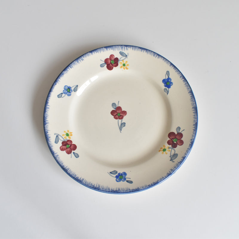 Vintage Dessert Plate, Digoin & Sarreguemines Mary-Lou, 18cm B