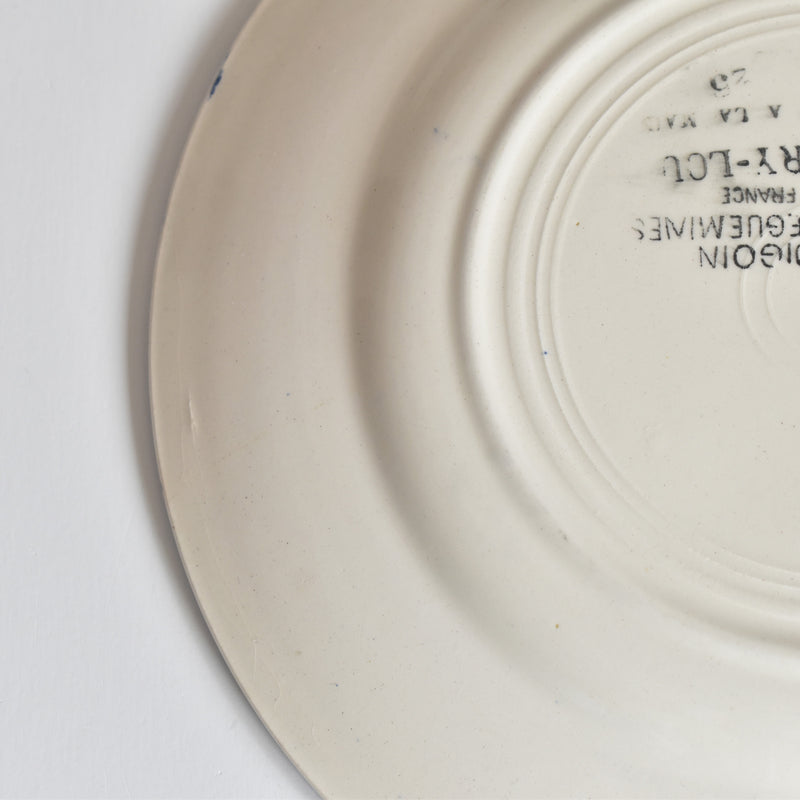 Vintage Dessert Plate, Digoin & Sarreguemines Mary-Lou, 18cm B