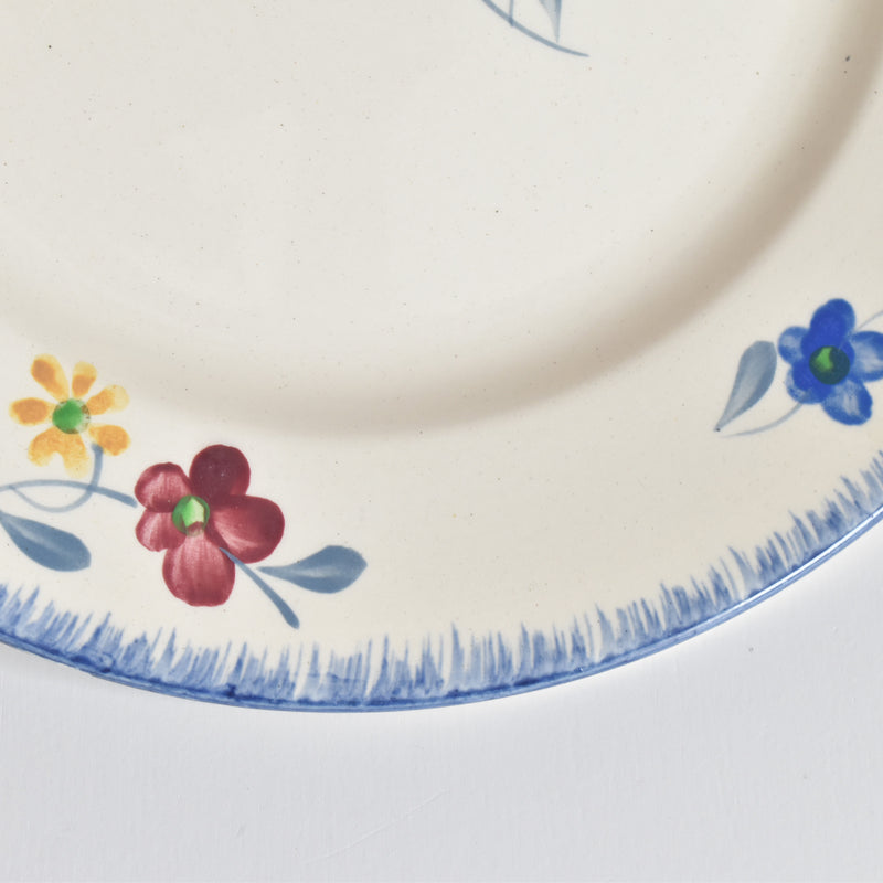 Vintage Dessert Plate Digoin & Sarreguemines Mary-Lou 18cm C