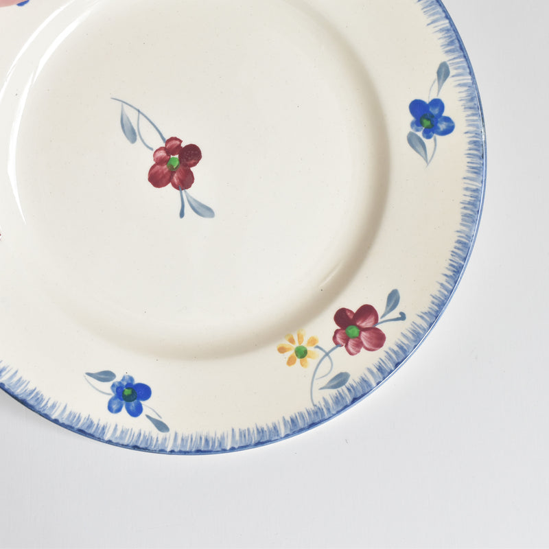 Vintage Dessert Plate Digoin & Sarreguemines Mary-Lou 18cm C