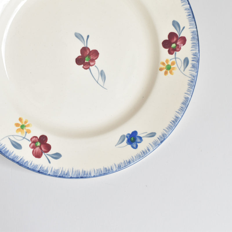 Vintage Dessert Plate Digoin & Sarreguemines Mary-Lou 18cm C