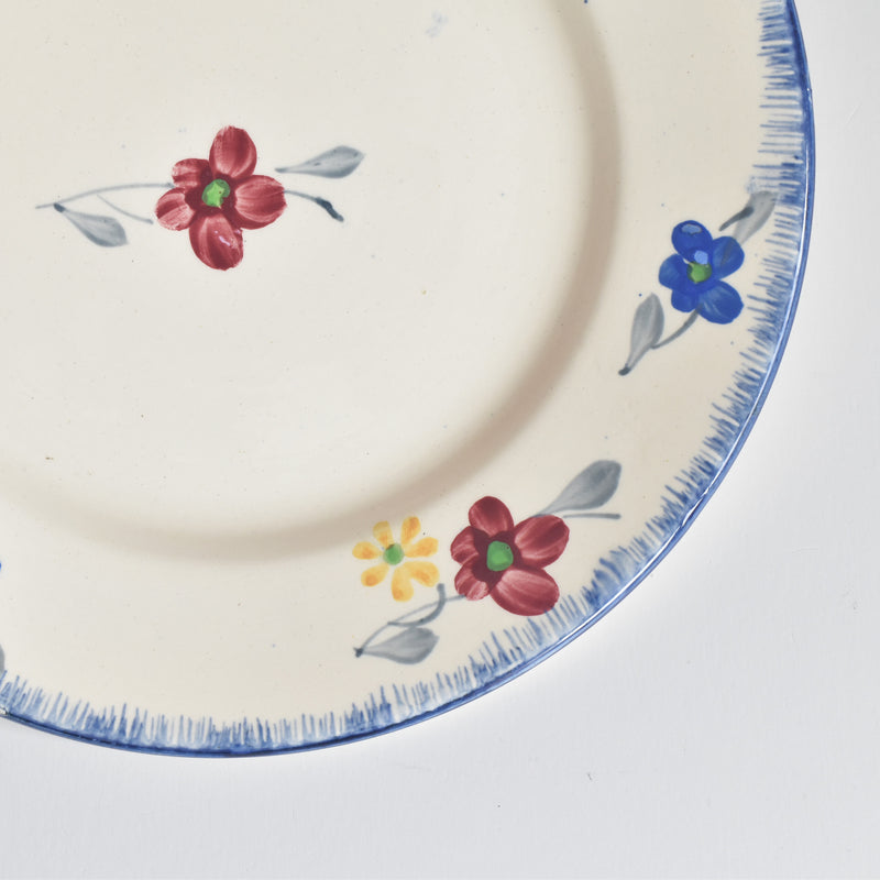 Vintage dessert plate Digoin & Sarreguemines Mary-Lou 18cm D