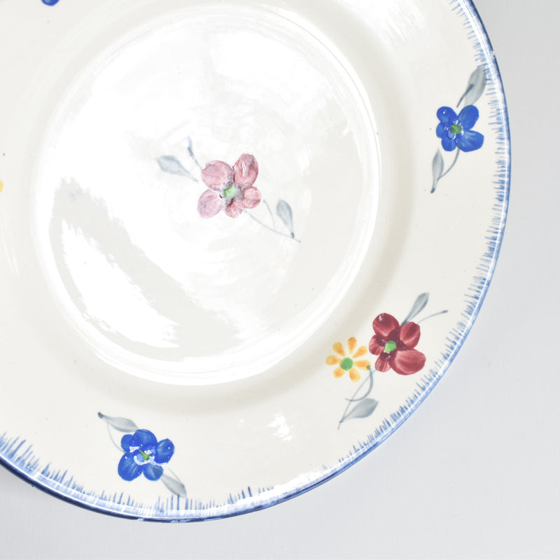 Vintage dessert plate Digoin & Sarreguemines Mary-Lou 18cm D