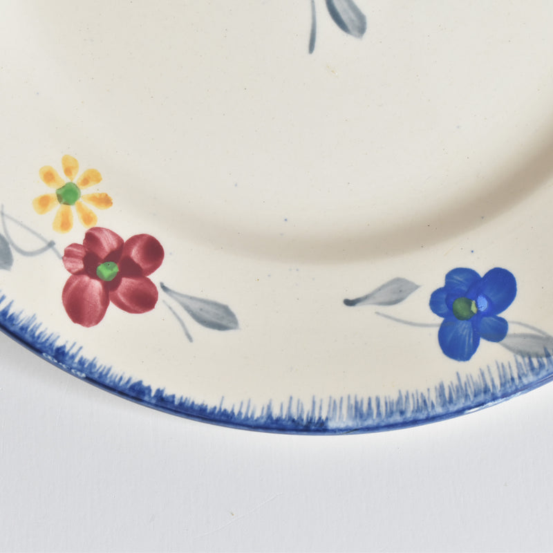Vintage Dessert Plate Digoin & Sarreguemines Mary-Lou 18cm E