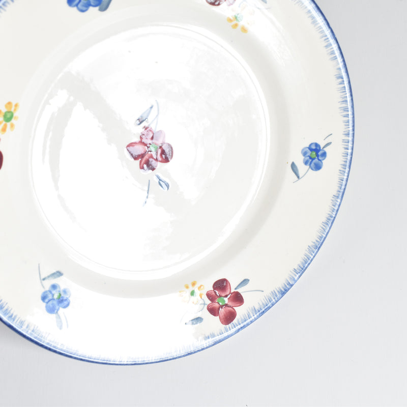 Vintage Dessert Plate, Digoin & Sarreguemines, Mary-Lou, 18cm H