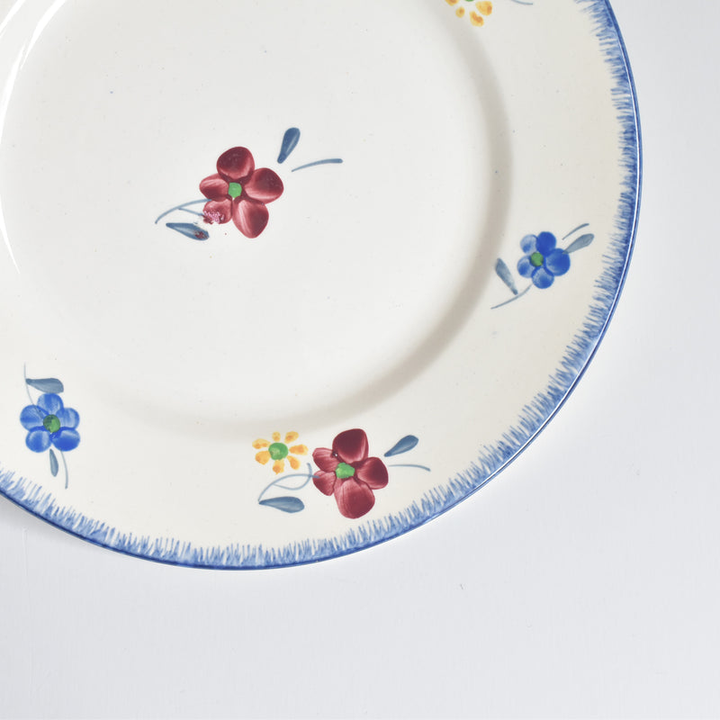 Vintage Dessert Plate, Digoin & Sarreguemines, Mary-Lou, 18cm H