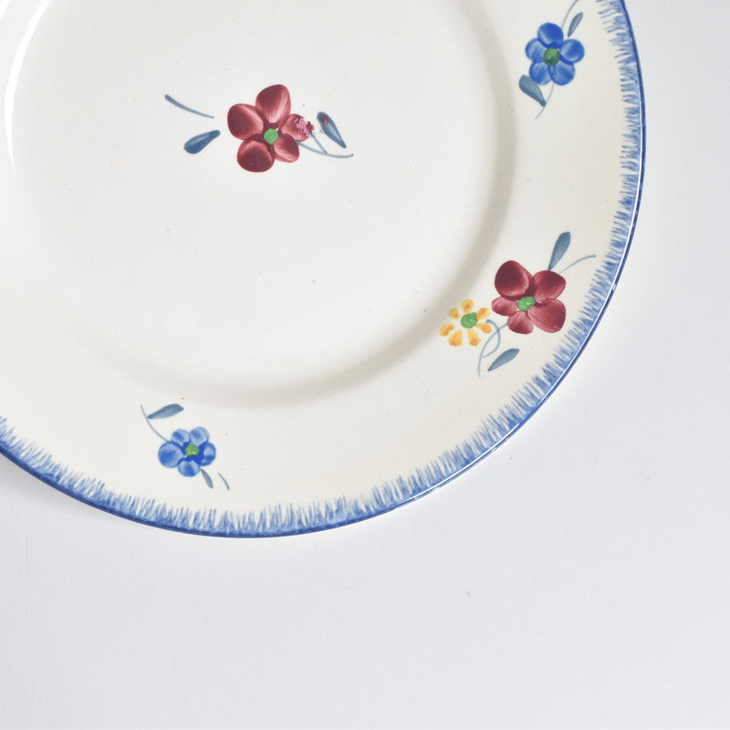 Vintage Dessert Plate, Digoin & Sarreguemines, Mary-Lou, 18cm H