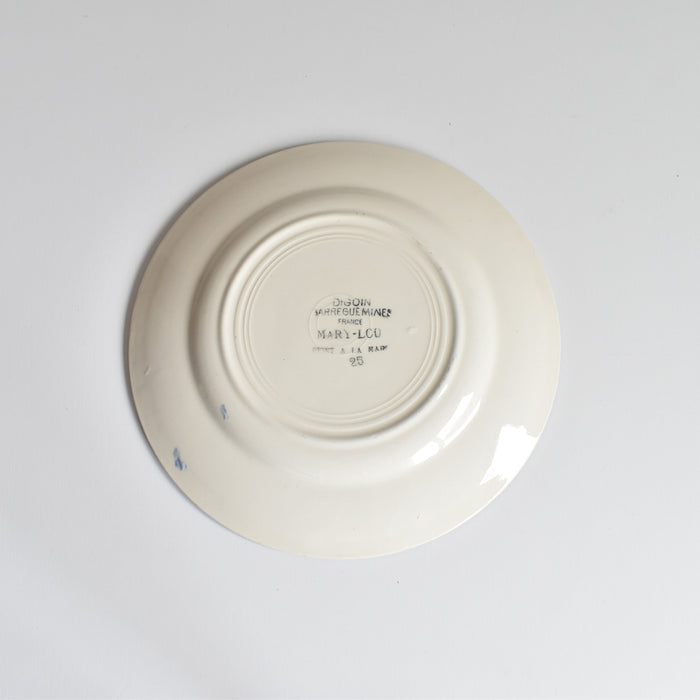 ヴィンテージデザートプレート ディゴワン＆サルグミンヌ Mary-Lou (マリールー) 18cm I