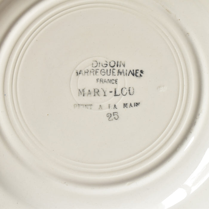 ヴィンテージデザートプレート ディゴワン＆サルグミンヌ Mary-Lou (マリールー) 18cm I