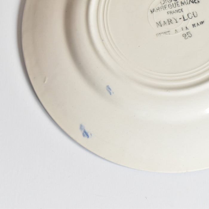 ヴィンテージデザートプレート ディゴワン＆サルグミンヌ Mary-Lou (マリールー) 18cm I