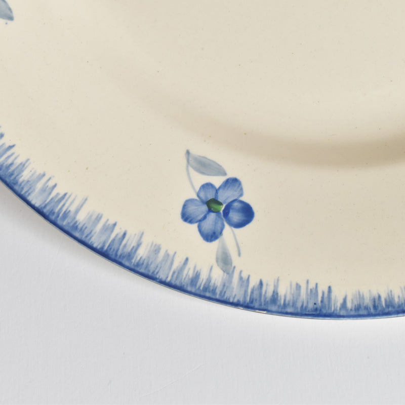 Vintage Plate Digoin & Sarreguemines Mary-Lou (Cream) A