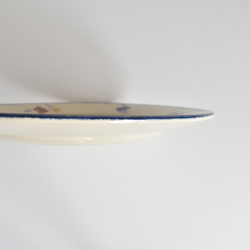 Vintage Plate Digoin & Sarreguemines Mary-Lou (Cream) A