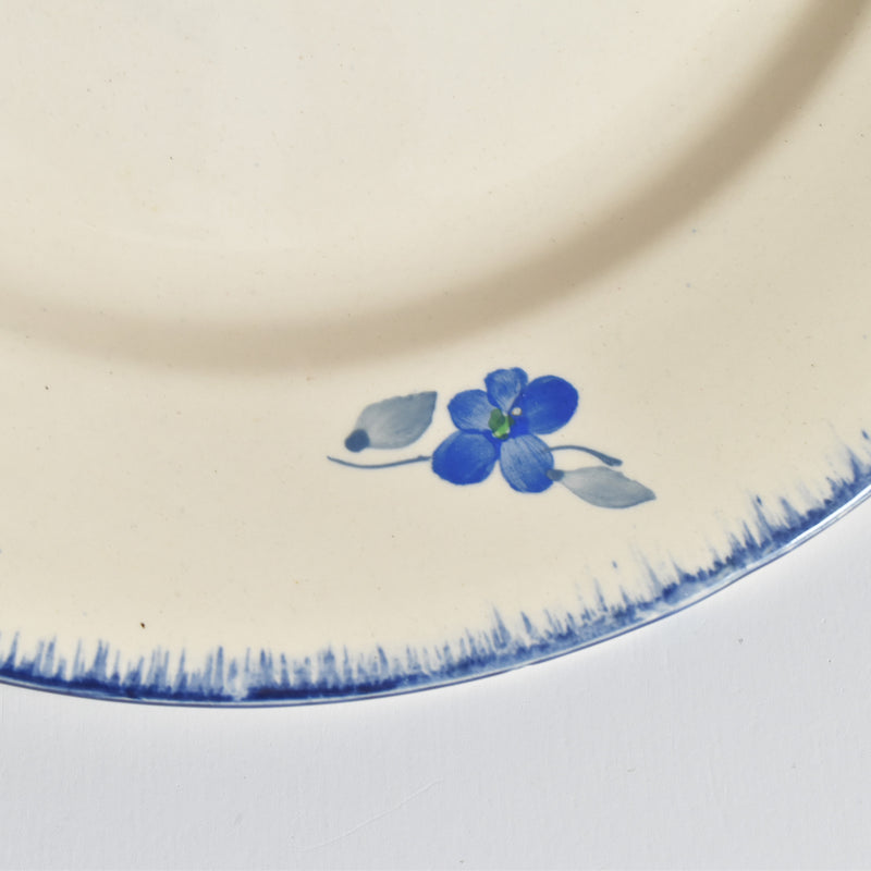Vintage Plate, Digoin & Sarreguemines Mary-Lou (Marie-Lou), Cream B