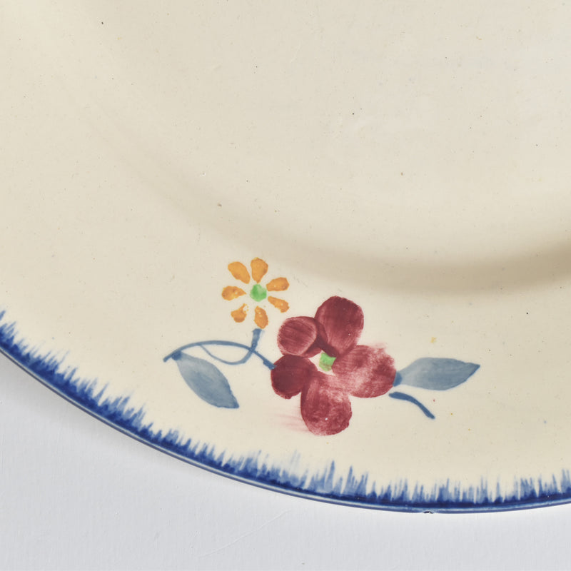 Vintage Plate, Digoin & Sarreguemines Mary-Lou (Marie-Lou), Cream B