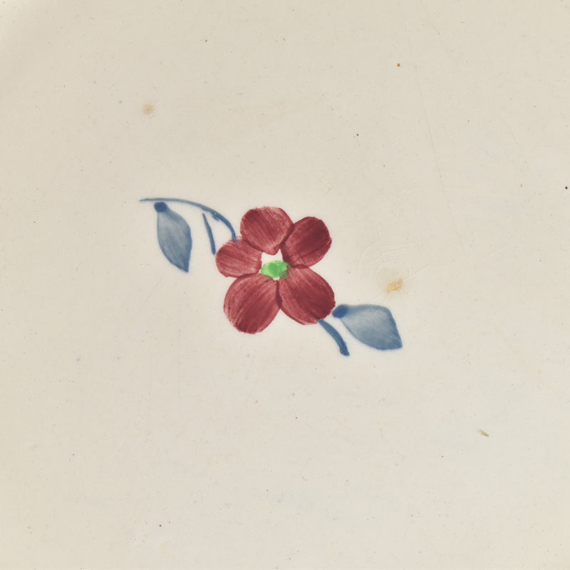Vintage Plate, Digoin & Sarreguemines Mary-Lou (Marie-Lou), Cream B