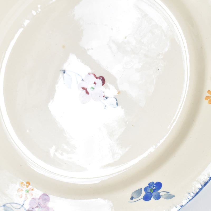 Vintage Plate, Digoin & Sarreguemines Mary-Lou (Marie-Lou), Cream B
