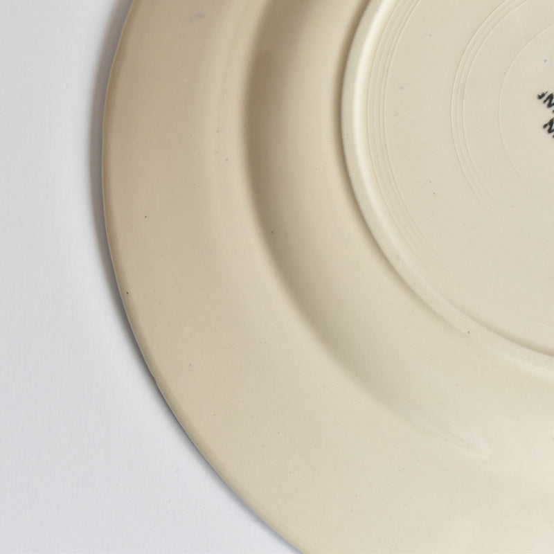 Vintage Plate, Digoin & Sarreguemines Mary-Lou (Marie-Lou), Cream B
