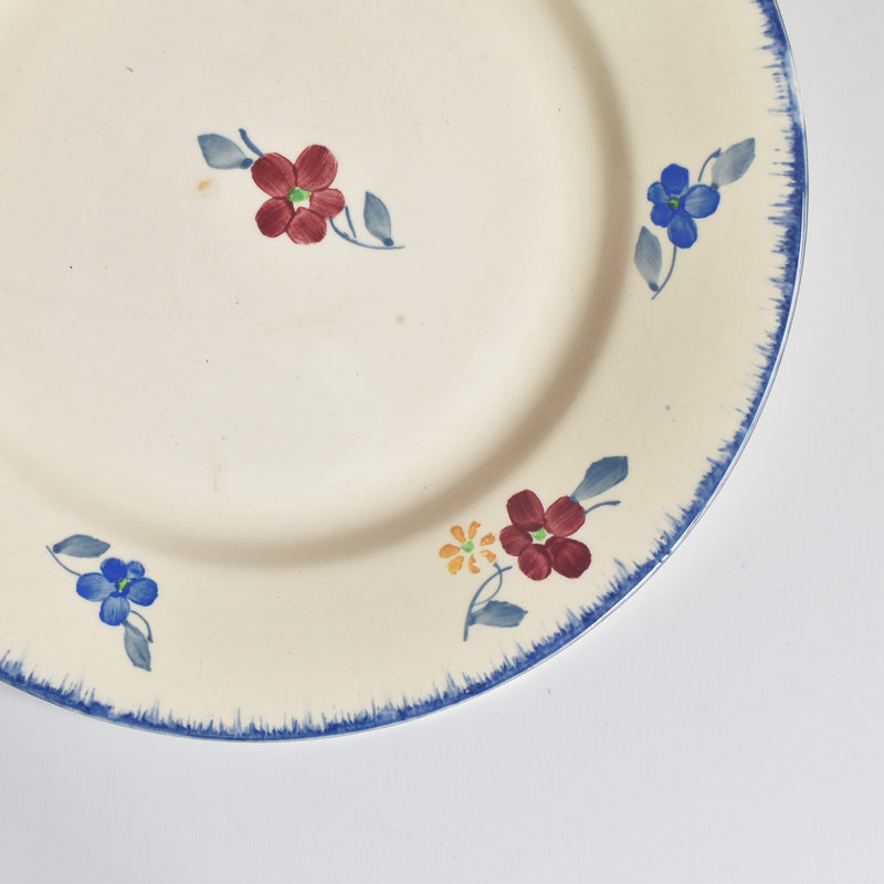 Vintage Plate, Digoin & Sarreguemines Mary-Lou (Marie-Lou), Cream B