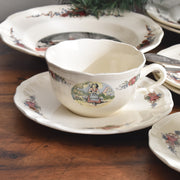 ヴィンテージチョコレートカップ＆ソーサー ディゴワン＆サルグミンヌ Obernai（オベルネ）A