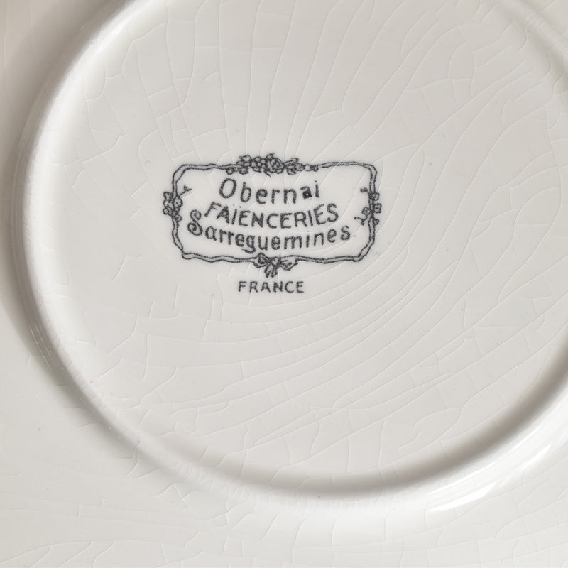 ヴィンテージチョコレートカップ＆ソーサー ディゴワン＆サルグミンヌ Obernai（オベルネ）A