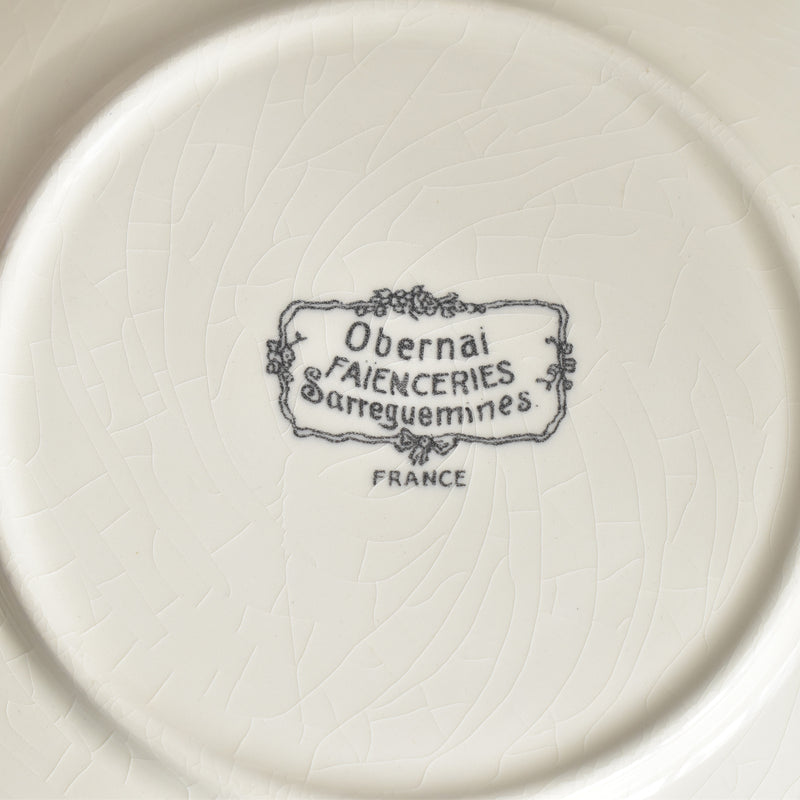 ヴィンテージチョコレートカップ＆ソーサー ディゴワン＆サルグミンヌ Obernai（オベルネ）B