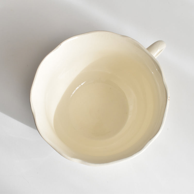 ヴィンテージチョコレートカップ＆ソーサー ディゴワン＆サルグミンヌ Obernai（オベルネ）B