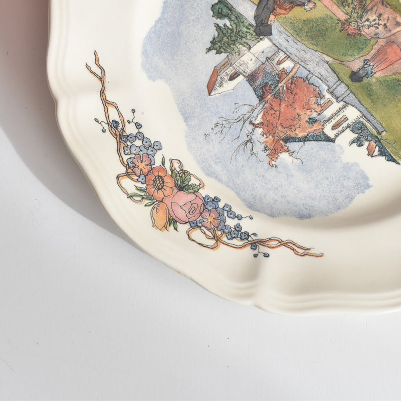 ヴィンテージデザートプレート ディゴワン＆サルグミンヌ Obernai（オベルネ）1- A