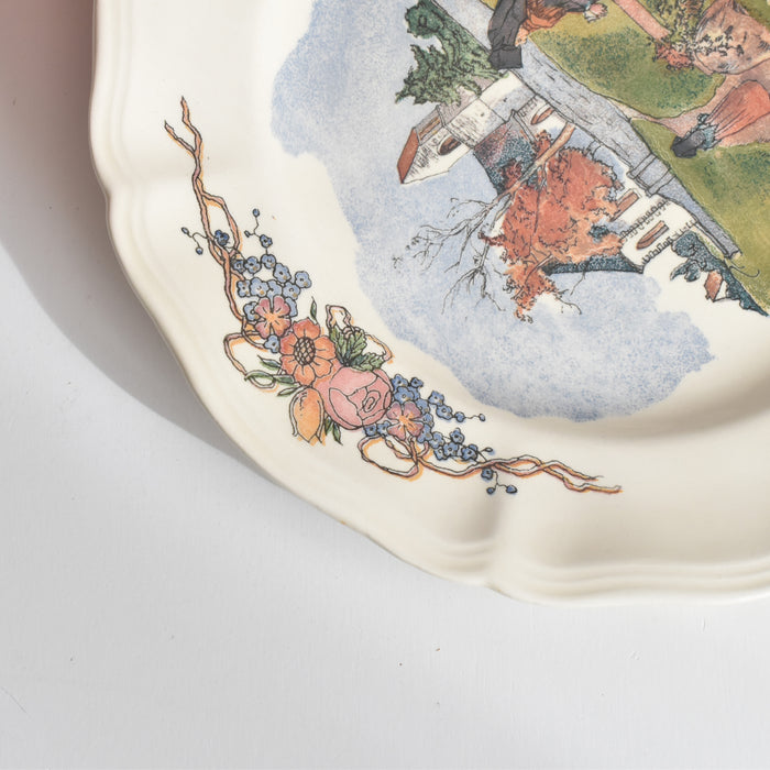 ヴィンテージデザートプレート ディゴワン＆サルグミンヌ Obernai（オベルネ）1- A