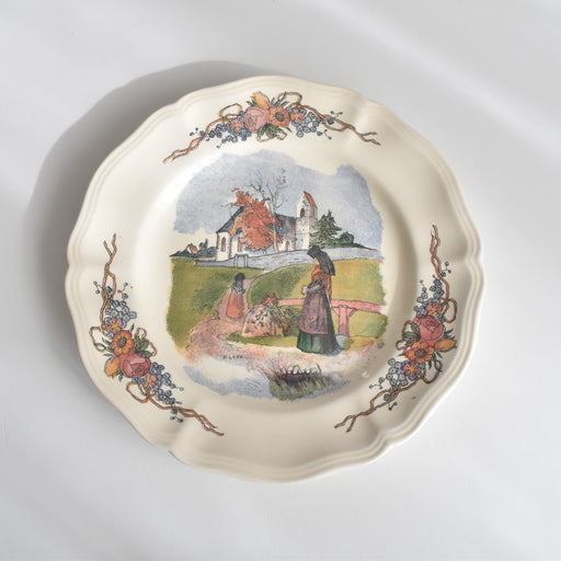 ヴィンテージデザートプレート ディゴワン＆サルグミンヌ Obernai（オベルネ）1- A