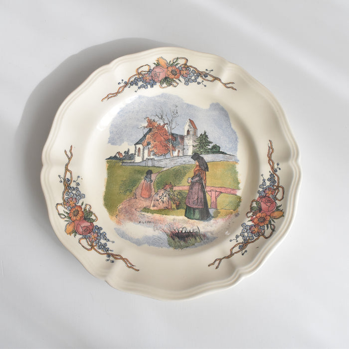 ヴィンテージデザートプレート ディゴワン＆サルグミンヌ Obernai（オベルネ）1- A