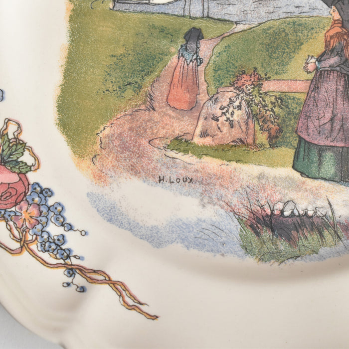 ヴィンテージデザートプレート ディゴワン＆サルグミンヌ Obernai（オベルネ）1- A