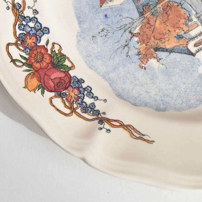 ヴィンテージデザートプレート ディゴワン＆サルグミンヌ Obernai（オベルネ）1- B